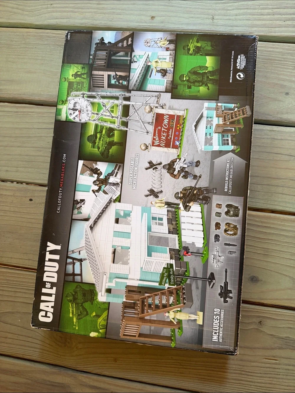 MEGA BLOKS CALL OF DUTY NUKETOWN COLLECTOR SET CYR73